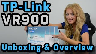 TPLink VR900 VDSL2 Modem Router Unboxing amp Overview  CCL Online [upl. by Rosenkrantz194]