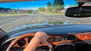 POV Spirited Drive in a 1999 Jaguar XJR  The Hunt for BAWLS Energy Drink [upl. by Anoy]