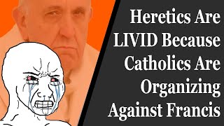 Heretics Are LIVID Because Catholics Are Organizing Against Francis Errors [upl. by Anaet]