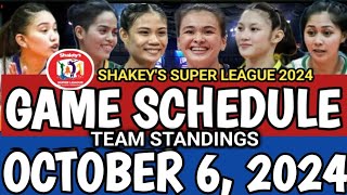 SHAKEYS SUPER LEAGUE GAME SCHEDULE AND TEAM STANDINGS AS OF OCTOBER 5 2024 gameschedule [upl. by Nagar]