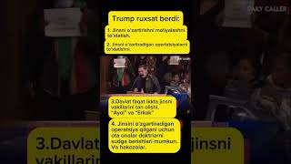 Trumpрекомендацииuzbeklar [upl. by Itra]