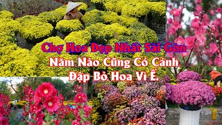 Thê thảm hoa ế chợ hoa tết đẹp nhất Sài Gòn năm nào cũng diễn ra cảnh đập hoa bỏ rác vì ế [upl. by Stambaugh828]