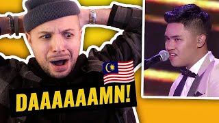 Danial Chuer  Its a mans mans mans world  Separuh Akhir  BIG STAGE 2022  HONEST REACTION [upl. by Halivah28]