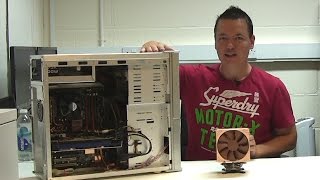 Xeon X5450 Noctua NHU12S Heatsink amp Fan Upgrade [upl. by Ardnuyek]