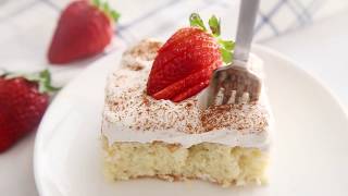 How to make Tres Leches Cake [upl. by Ellenej]