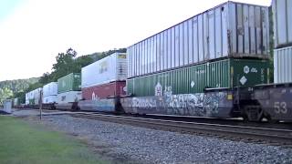 SD60E Leads NS 217 WB UPS Train [upl. by Naed]