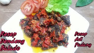 Resep Dendeng Lado Merah Ala Padang [upl. by Kcirredal]