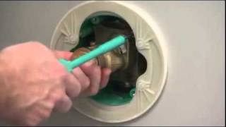 Hansgrohe Technical Tip How to exchange a thermostat control unit [upl. by Afaw148]