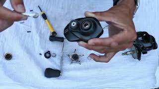 Cleaning Shimano Curado K Baitcaster Reel EASY step by step [upl. by Burton]