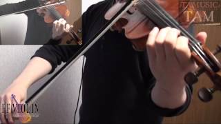 FINAL FANTASY VII  Fightingbattle Theme  FF7 闘う者達  FFViolinTAMTAMUSIC [upl. by Kaiser]