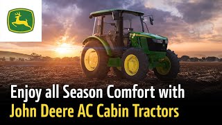 John Deere AC Cabin Tractor – Pride Luxury amp Comfort for Modern Farmers [upl. by Telrats]