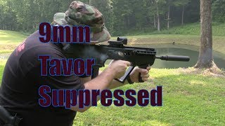 IWI Tavor 9mm Conversion Suppressed [upl. by Airb]