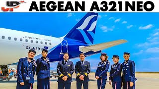 AEGEAN🇬🇷 Airbus A321NEO Athens Takeoff  Walkaround [upl. by Robison]