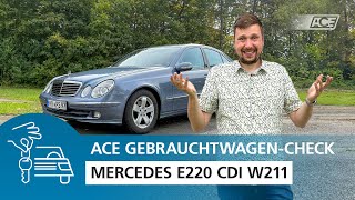 Mercedes E220 CDI W211 im ACE GebrauchtwagenCheck [upl. by Akla]