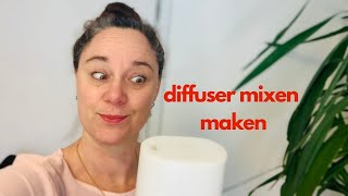 Zelf diffuser mixen maken met etherische oliën [upl. by Eegnat665]