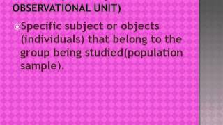 Introductory Statistics Chapter 1 Vocabulary Terms [upl. by Atokad]