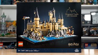 LEGO Harry Potter 76419 HOGWARTS CASTLE amp GROUNDS Review 2023 [upl. by Ruscher]