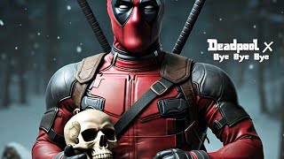 Bye bye bye x Deadpool deadpoolandwolverine nsync byebyebaby [upl. by Narmi582]