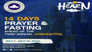 14 Day Prayer And Fasting  Convention  Day 1 01072024 [upl. by Adnavoj]