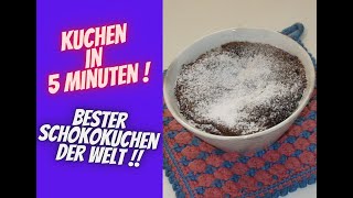 Leckerer Schokokuchen in 5 Minuten  Ein Genuss [upl. by Durkee]