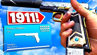 the FULL AUTO 1911 is BROKEN in WARZONE after UPDATE 🔥 BEST VANGUARD 1911 CLASS SETUPLOADOUT [upl. by Eelanna408]