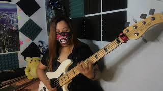 Queen Paranoia  Slapshock Bass Cover [upl. by Ameline364]