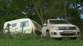 TOP GEARs Backroads Caravan Race  Action Replay BBC AMERICA [upl. by Ecurb]