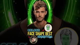 Oblong Face Shape Hairstyles For Men [upl. by Eriuqs]