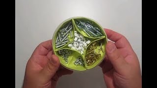 COOMENT FAIRE UNE BOÎTE RONDE À COMPARTIMENTS EN ORIGAMI [upl. by Haig99]