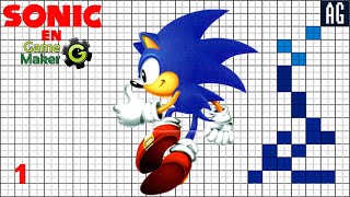 Como hacer un juego de Sonic en Game Maker 1  Movimientos básicos [upl. by Ettena]