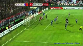 U de Chile 20 vasco HD Semifinal vuelta Sudamericana 2011 goles de Canales y Vargas [upl. by Niran]