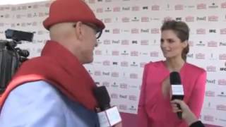 Stana Katic  Independent Spirit Awards Red Carpet 2013 [upl. by Einre]