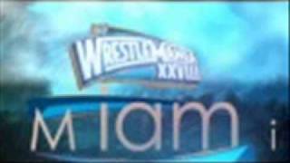 Wrestlemania 28 XXVIII Official Theme Song 2012 [upl. by Anined]