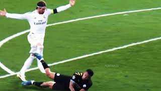 Sergio ramos red card vs Man city 2020 [upl. by Lam699]