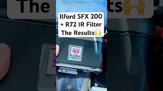 ILFORD SFX 200  Hoya R72 Infrared Filter Results [upl. by Eatnahc]