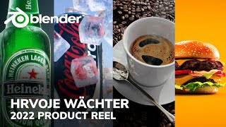 BLENDER  PRODUCT REEL 2022  HRVOJE WÄCHTER [upl. by Ahsitel]