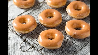 Homemade Glazed Donuts Recipe [upl. by Aryahay49]