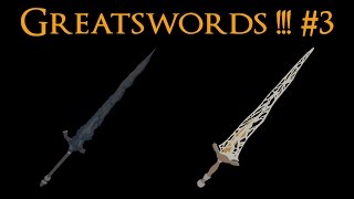 Dark Souls 3 PVP  Greatswords Greatswords Greatswords 3 [upl. by Fesoj]