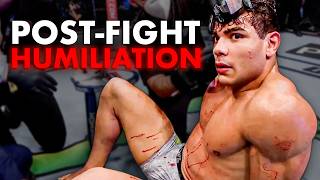 10 Most Humiliating Post Fight Moments In MMA History [upl. by Royd805]