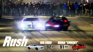 Big Chiefs Car Flips amp CRASHES In A NearFatal Accident  Street Outlaws [upl. by Phillips]