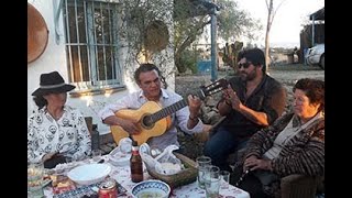 El guitarrista lebrijano Antonio Malena por bulerías en el Campito de Lebrija Febrero de 2020 [upl. by Eniawtna]