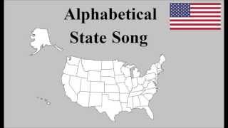 Alphabetical US State Song [upl. by Healy]