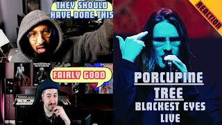 Porcupine Tree  Blackest Eyes from Arriving Somewhere Live in Chicago REACTION [upl. by Siffre]