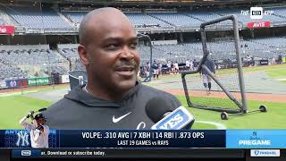 MustWatch interview Hitting Coach James Rowson on Stanton Soto Judge amp Yankees lineup [upl. by Drofiar]