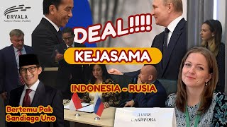 DEAL PENGALAMAN IMPORTIR CANTIK ASAL RUSIA JEMBATANI KERJASAMA INDONESIA DAN RUSIA [upl. by Llenahc]