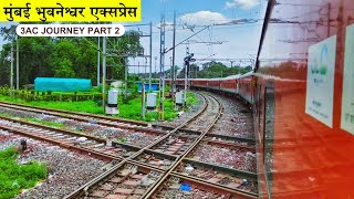 Mumbai LTT Bhubaneswar Express 3AC Train Journey  Bhubaneswar Weekly Exp  Train Journey  PART 2 [upl. by Yebba330]