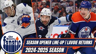 Edmonton Oilers News  Season Opener LineUp  Raphael Lavoie Returns [upl. by Belmonte]