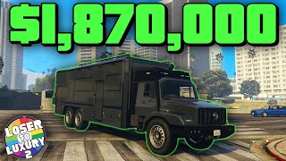 I Purchased the Terrorbyte in GTA Online  GTA Online Loser to Luxury S2 EP 51 [upl. by Stilwell]