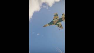 F16 vs MiG29  War Thunder simulator battles  Daredevil warthunder warthunderart aviation [upl. by Ariada960]