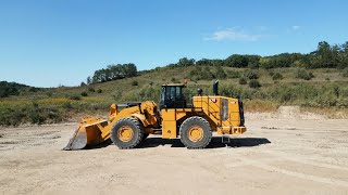 Cat® 988 Large Wheel Loader  Walkaround Video [upl. by Mechelle954]